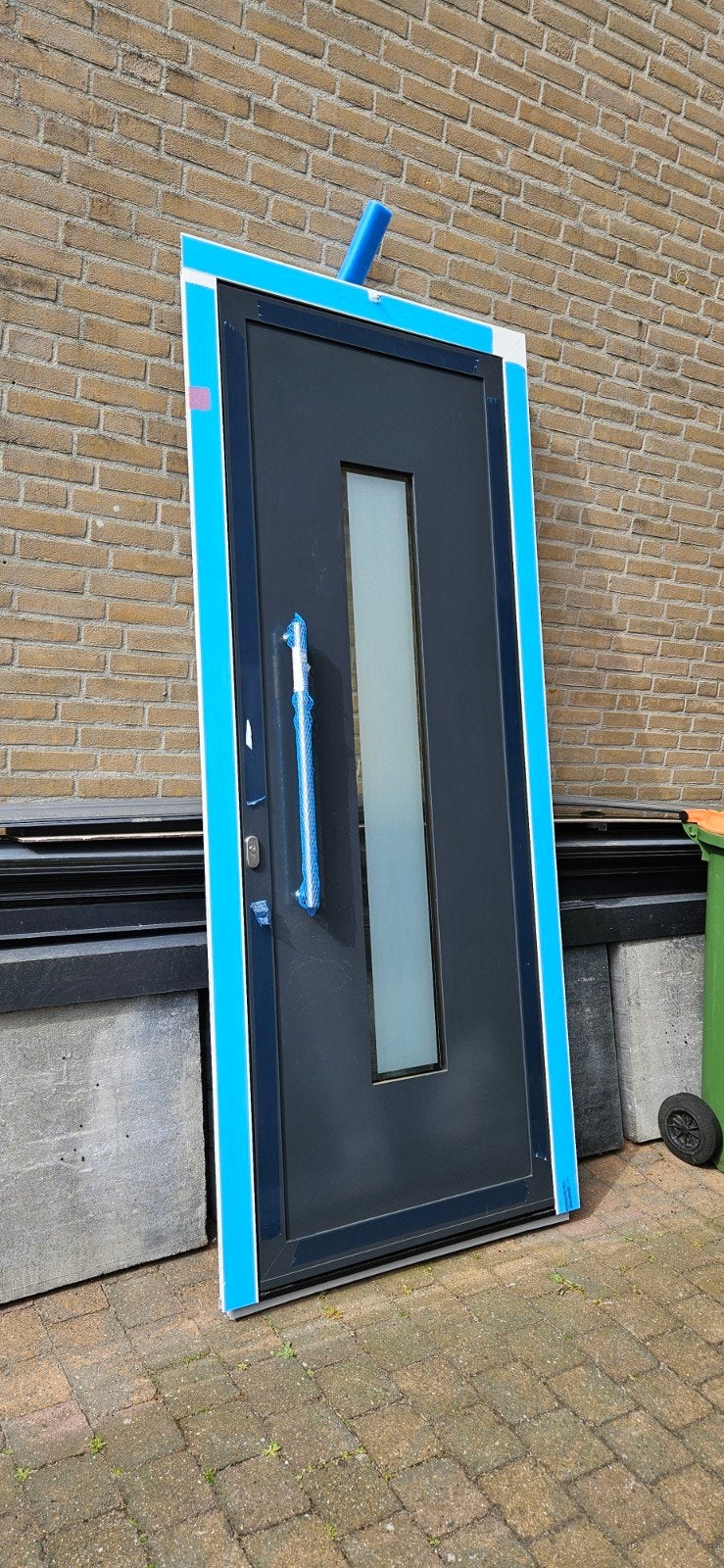 Nieuwe Aluminium Voordeur - Modern Design, 80 tot 100 cm, Nieuw, Ophalen of Verzenden, Buitendeur