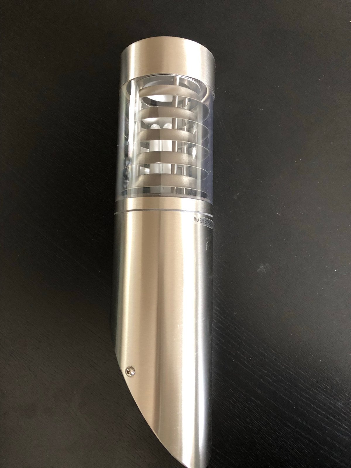 Massive Birmingham Buitenlamp RVS 20W - Nieuw in doos, Ophalen, Minder dan 50 watt, Nieuw, Netvoeding