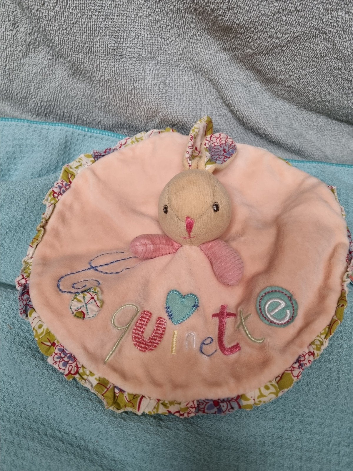 Kaloo konijn knuffel doekje nr 23, Ophalen of Verzenden, Konijn