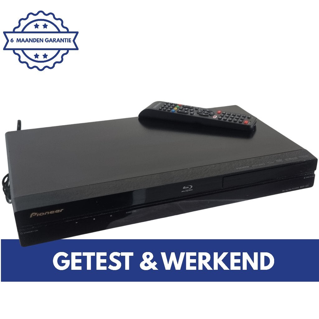 Pioneer BDP-120 | Blu Ray Speler | DVD Speler | Bluray, Audio, Tv en Foto, Blu-ray-spelers, Overige merken, Pioneer, Verzenden