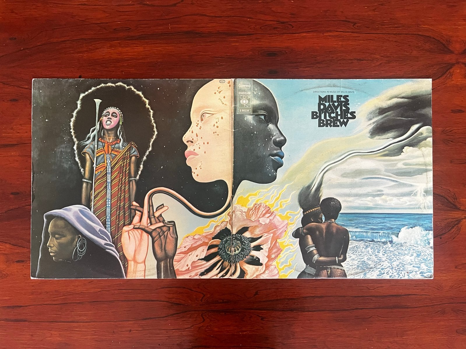 Miles Davis - Bitches Brew (Dubbel-LP, Jazz-fusion), Gebruikt, Jazz-fusion, Ophalen of Verzenden, 12 inch