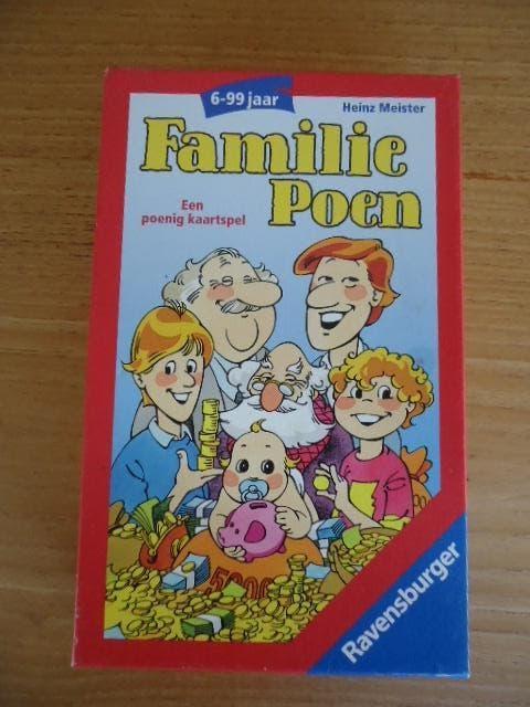 Familie Poen #, Hobby en Vrije tijd, Gezelschapsspellen | Kaartspellen, Een of twee spelers, Ophalen of Verzenden, Gebruikt