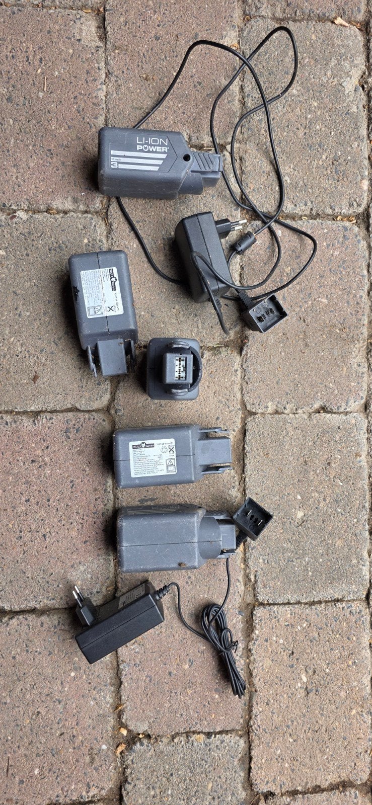 Wolf-Garten Accu's en Opladers (18V, 1.1Ah Li-Ion), Ophalen of Verzenden