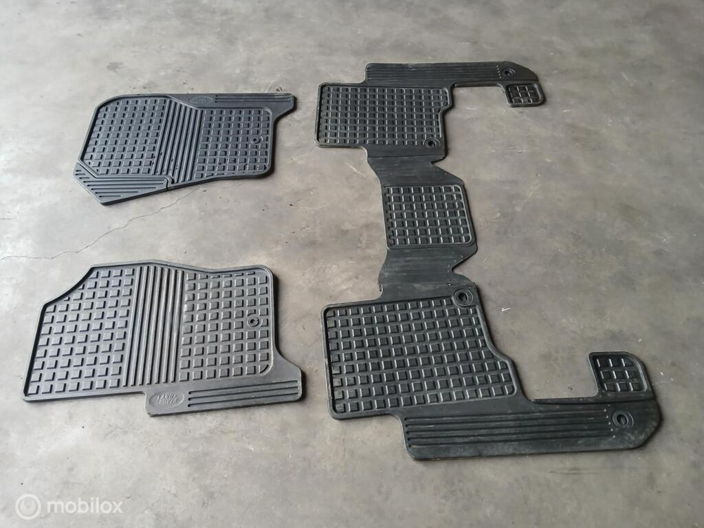 Matten set Land Rover Discovery 3 4 Rubber vloermatten L319, Auto-onderdelen, Interieur en Bekleding, Land Rover, Ophalen of Verzenden