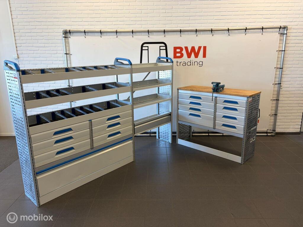 Sortimo set bedrijfswageninrichting L+R complete inrichting, Auto diversen, Overige Auto diversen, Ophalen of Verzenden