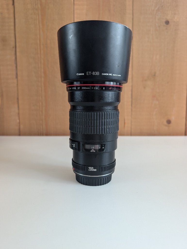 Canon EF 200mm f/2.8 L USM II, Gebruikt, Canon, N.v.t., Macrofunctie