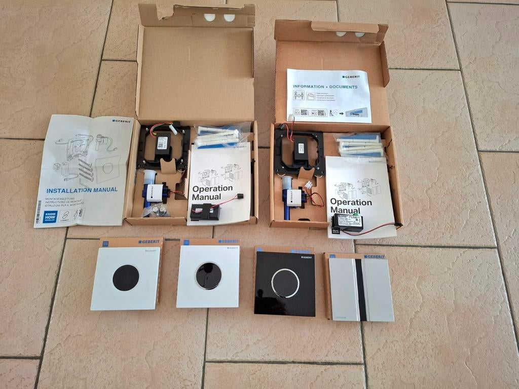 Urinoir Geberit infrarood urinoirspoeler nieuw in doos!!, Ophalen of Verzenden, Nieuw