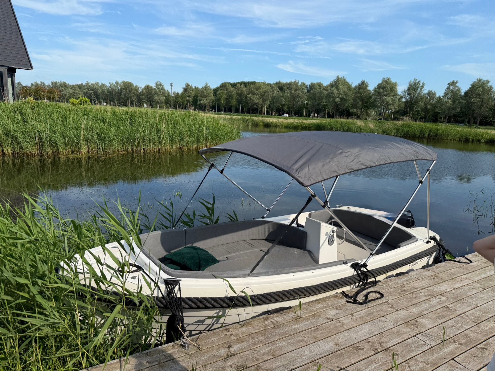 Verano 495 Classic Sloep - Compleet en Vaarklaar, Tender, 1.95 meter, Zo goed als nieuw, Elektrische start