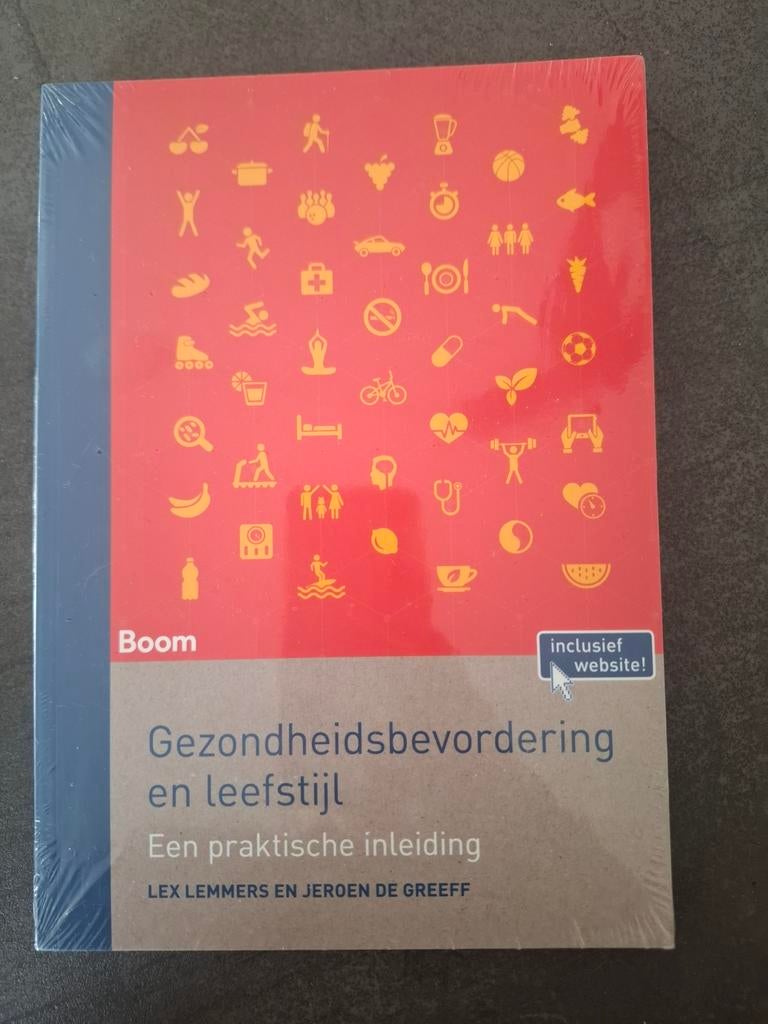 Gezondheidsbevordering en leefstijl - Nieuw in plastic, Boeken, Ophalen of Verzenden, Nieuw, Gezondheid en Conditie, Lex Lemmers en Jeroen de Greeff