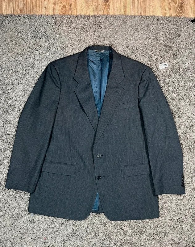 Vintage christian Dior Colbert size 54 Dark Blue, Christian Dior, Zwart, Overige maten, Ophalen of Verzenden