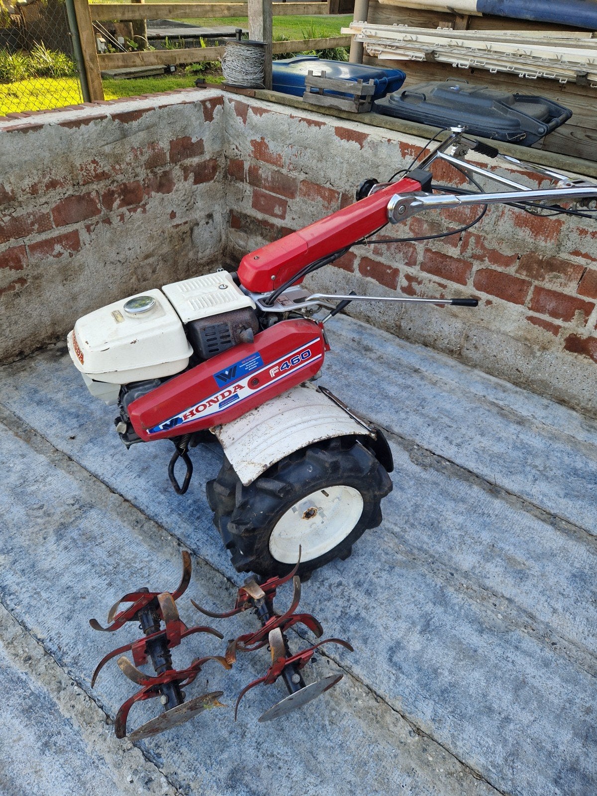 honda tuinfrees, Tuin en Terras, Ophalen, Gebruikt