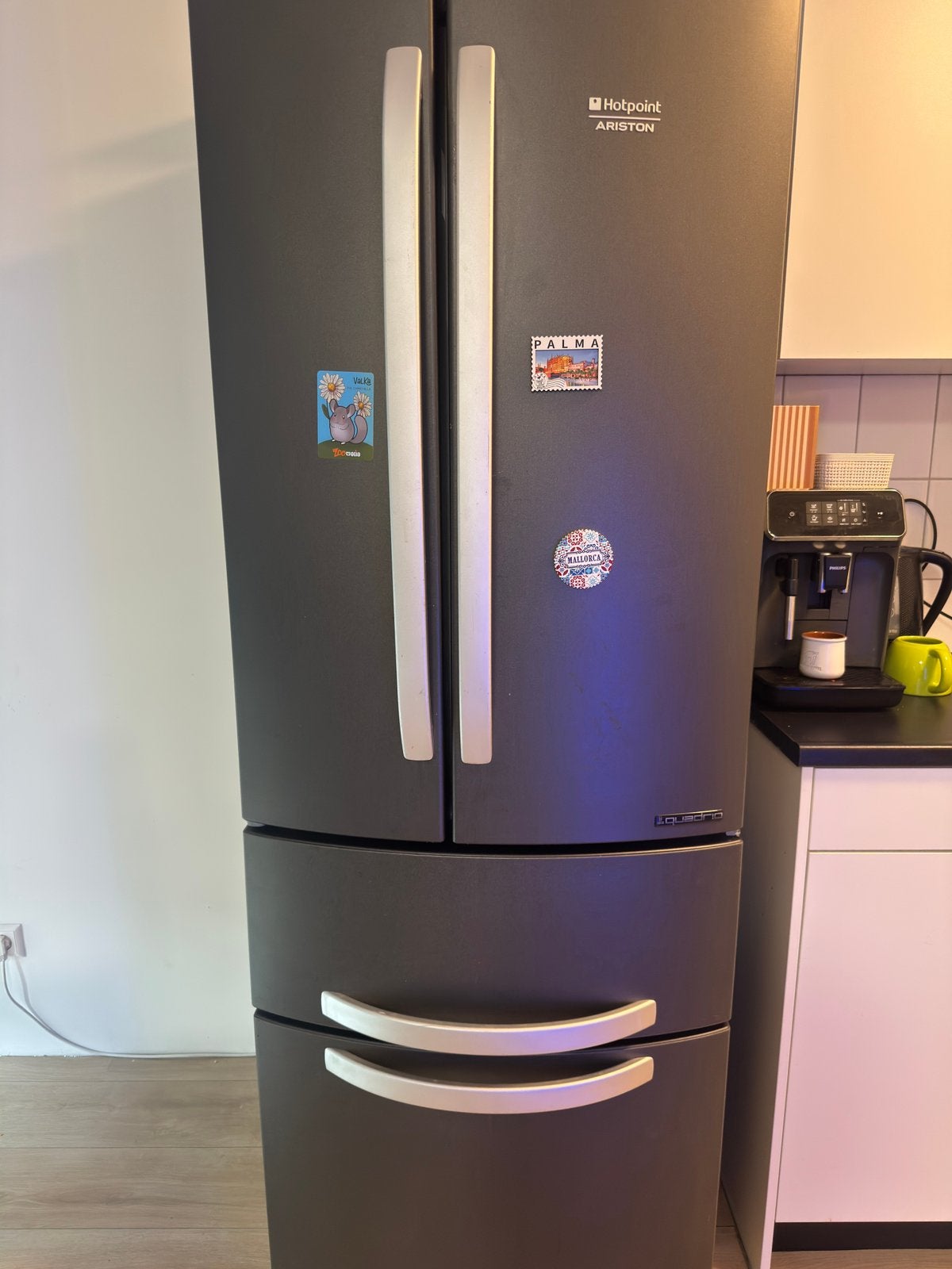 Titel: Hotpoint Ariston Quadro Koelkast – €250, Ophalen, Zonder vriesvak, 200 liter of meer, 160 cm of meer