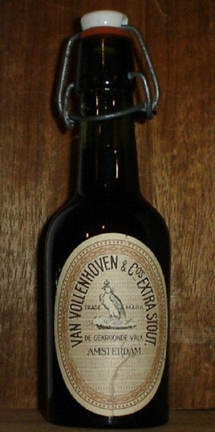 Vollenhoven's Extra Stout 25cl. vol, Ophalen of Verzenden, Zo goed als nieuw, Flesje(s), Overige merken