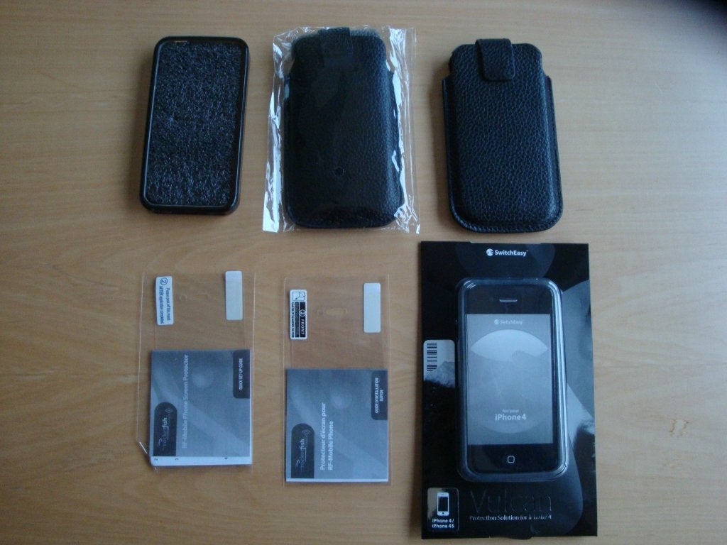 Diverse hoesjes en protectors Iphone 4, Telecommunicatie, Mobiele telefoons | Hoesjes en Frontjes | Apple iPhone, Ophalen of Verzenden
