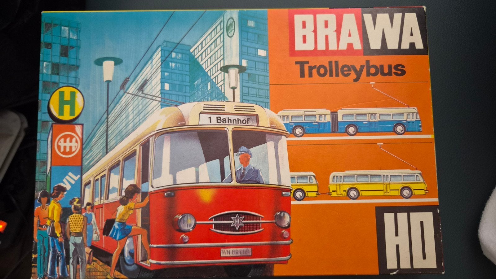 Brawa Trolleybus HO 6102 - Nieuw in ovp, Overige merken, Gelijkstroom of Wisselstroom, Overige typen, Nieuw