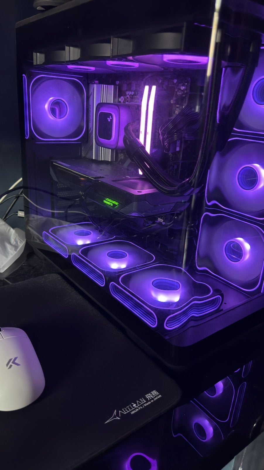 Gaming PC + SETUP, HIGH-END ZGAN (mag ook los) (MET FACTUUR), Ophalen, Zo goed als nieuw, Gaming, SSD