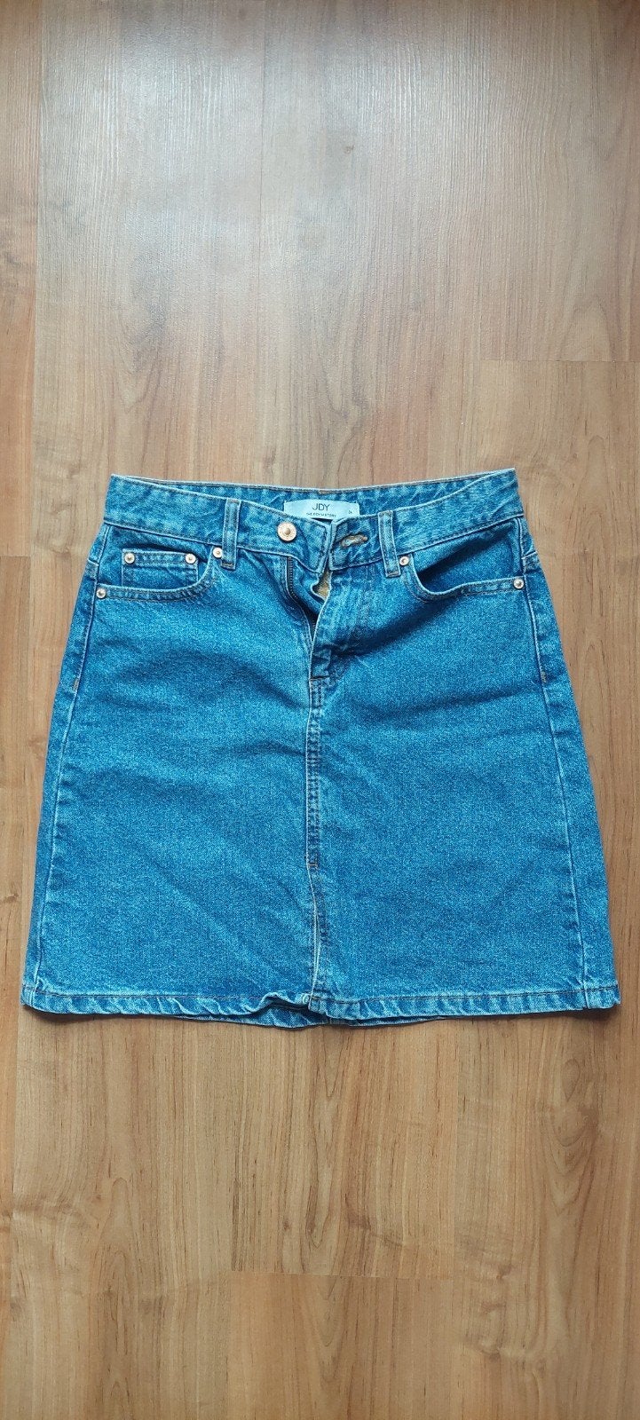 Blauwe denim spijkerrok maat 34), Blauw, JESSY, Ophalen of Verzenden, Zo goed als nieuw