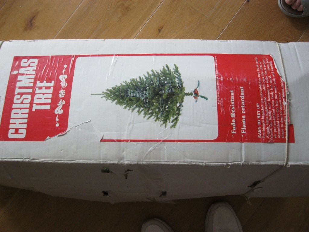 kerstboom/ € 15,00, Diversen, Kerst, Ophalen, Zo goed als nieuw