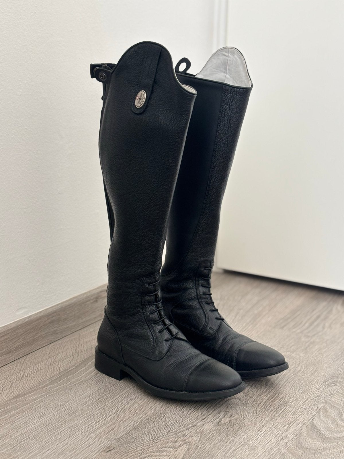 Nieuwe leren rijlaarzen De Niro Tricolore te koop, Dieren en Toebehoren, Paardrijkleding, Ophalen of Verzenden, Zo goed als nieuw