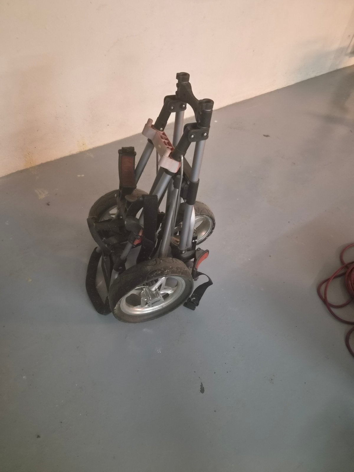 Opvouwbare golftrolley, Ophalen of Verzenden, Gebruikt