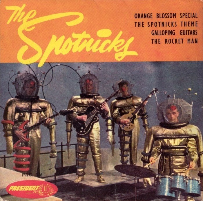 EP  -  THE SPOTNICKS  -  ORANGE BLOSSOM SPECIAL, Cd's en Dvd's, Vinyl Singles, Fotohoes, Ophalen of Verzenden, EP