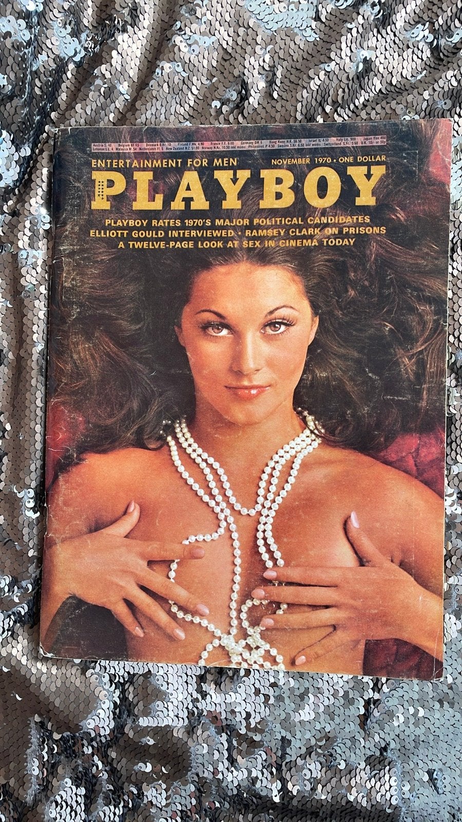 Playboy Magazine November 1970 - Vintage editie, Ophalen of Verzenden, Gelezen, Overige typen