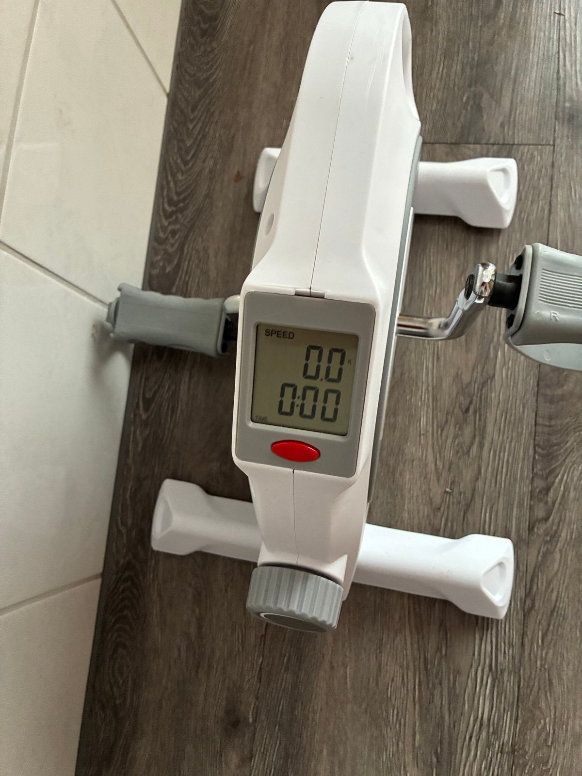Compacte Stoelfiets met Display - Ideaal voor Thuis, Sport en Fitness, Fitnessapparatuur, Ophalen, Kunststof, Zo goed als nieuw