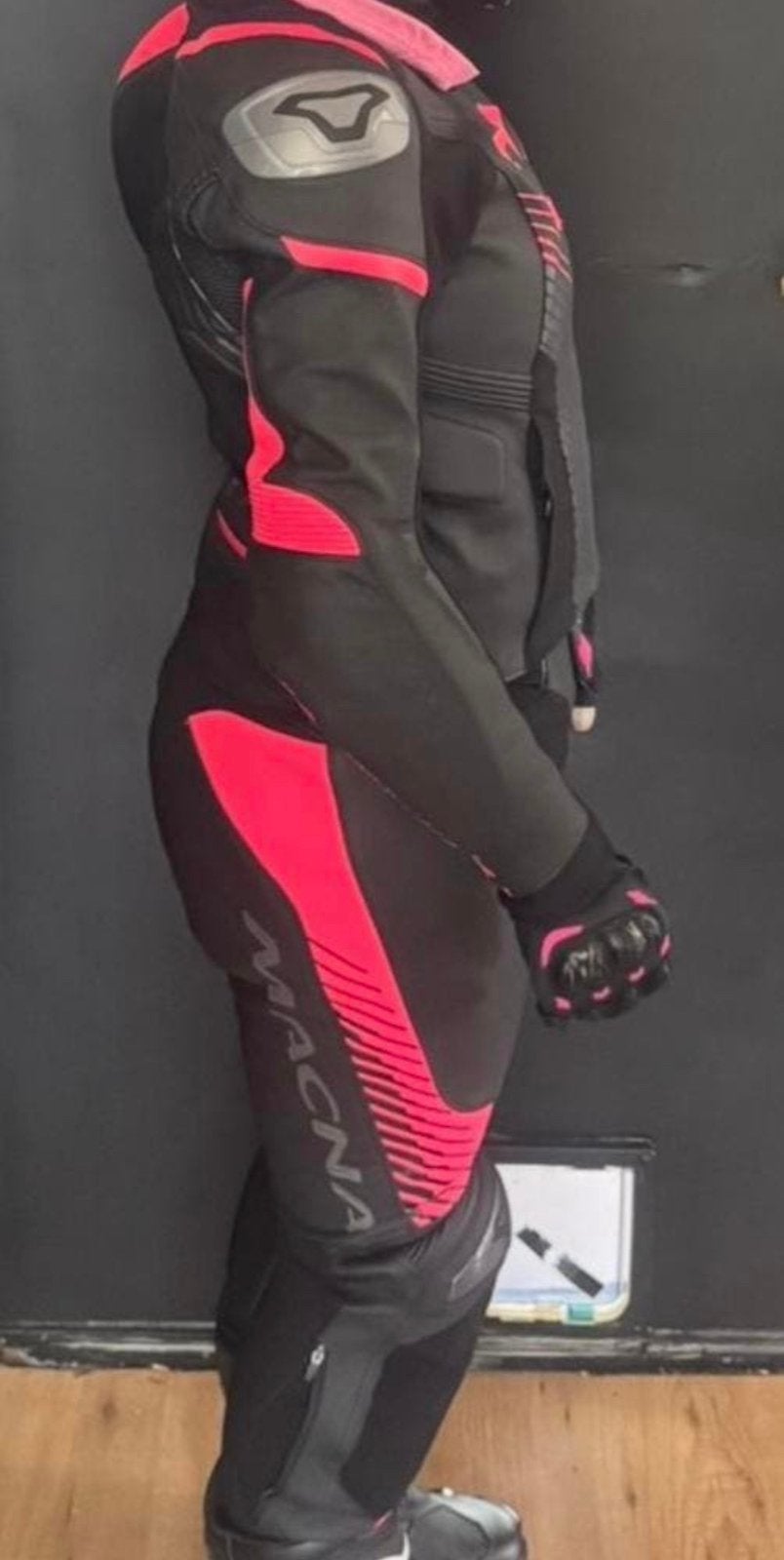 ️Macna Tronniq Dames Leren Motorpak Nieuw zonder kaartje!, Motoren, Kleding | Motorkleding, Ophalen, Nieuw zonder kaartje, Dames