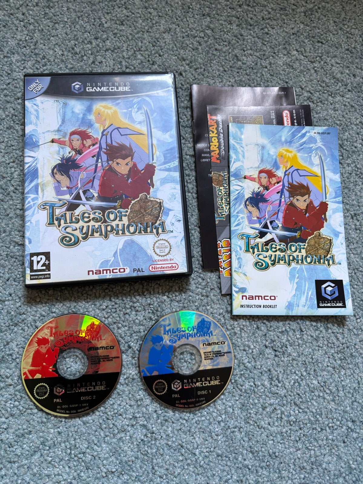 Tales of Symphonia Nintendo GameCube (PAL), Spelcomputers en Games, Games | Nintendo GameCube, Zo goed als nieuw, Role Playing Game (Rpg)