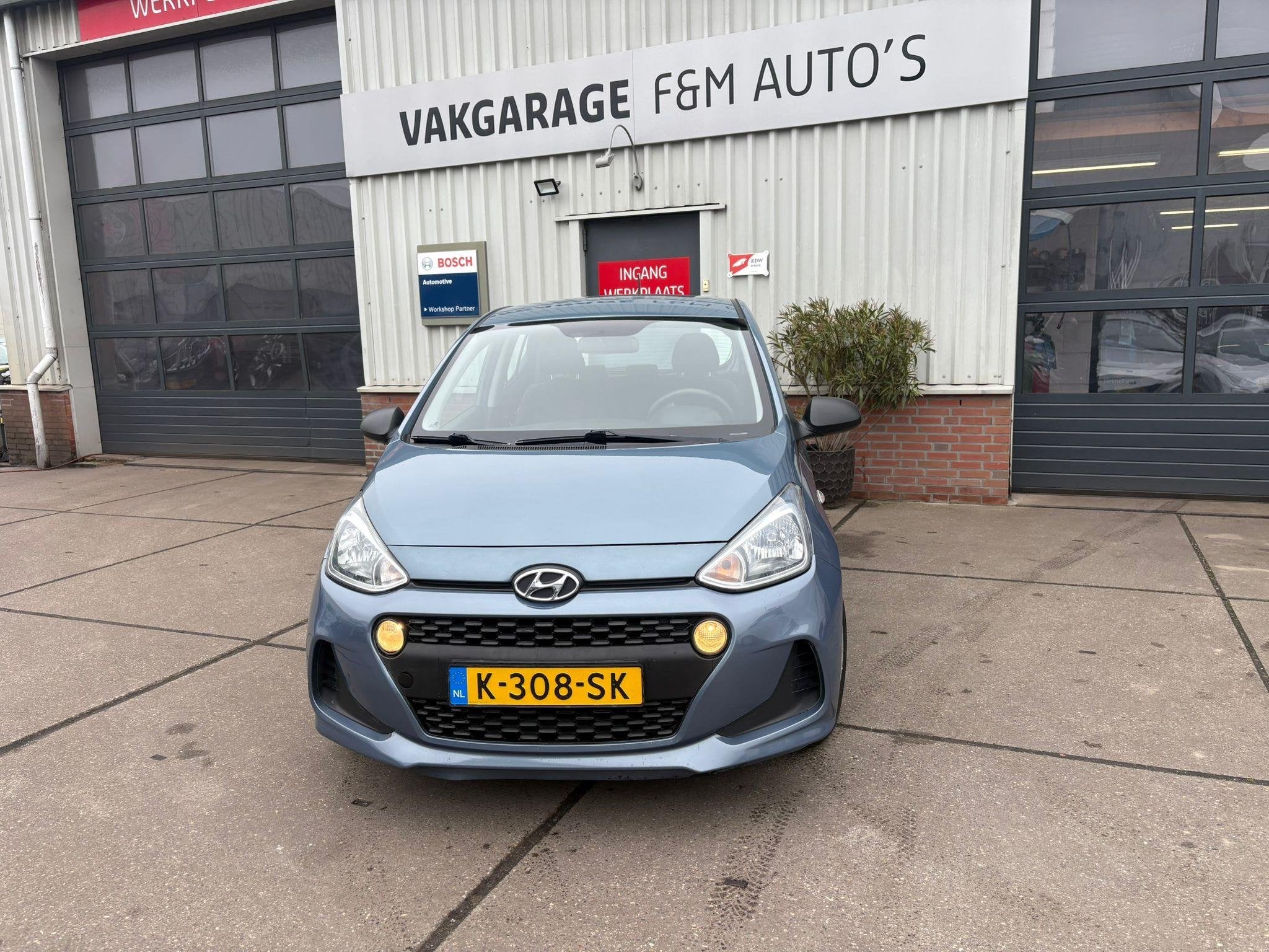 Hyundai i10 1.0i i-Motion Comfort Airco, Auto's, Euro 5, Stof, Gebruikt, 31 €/maand
