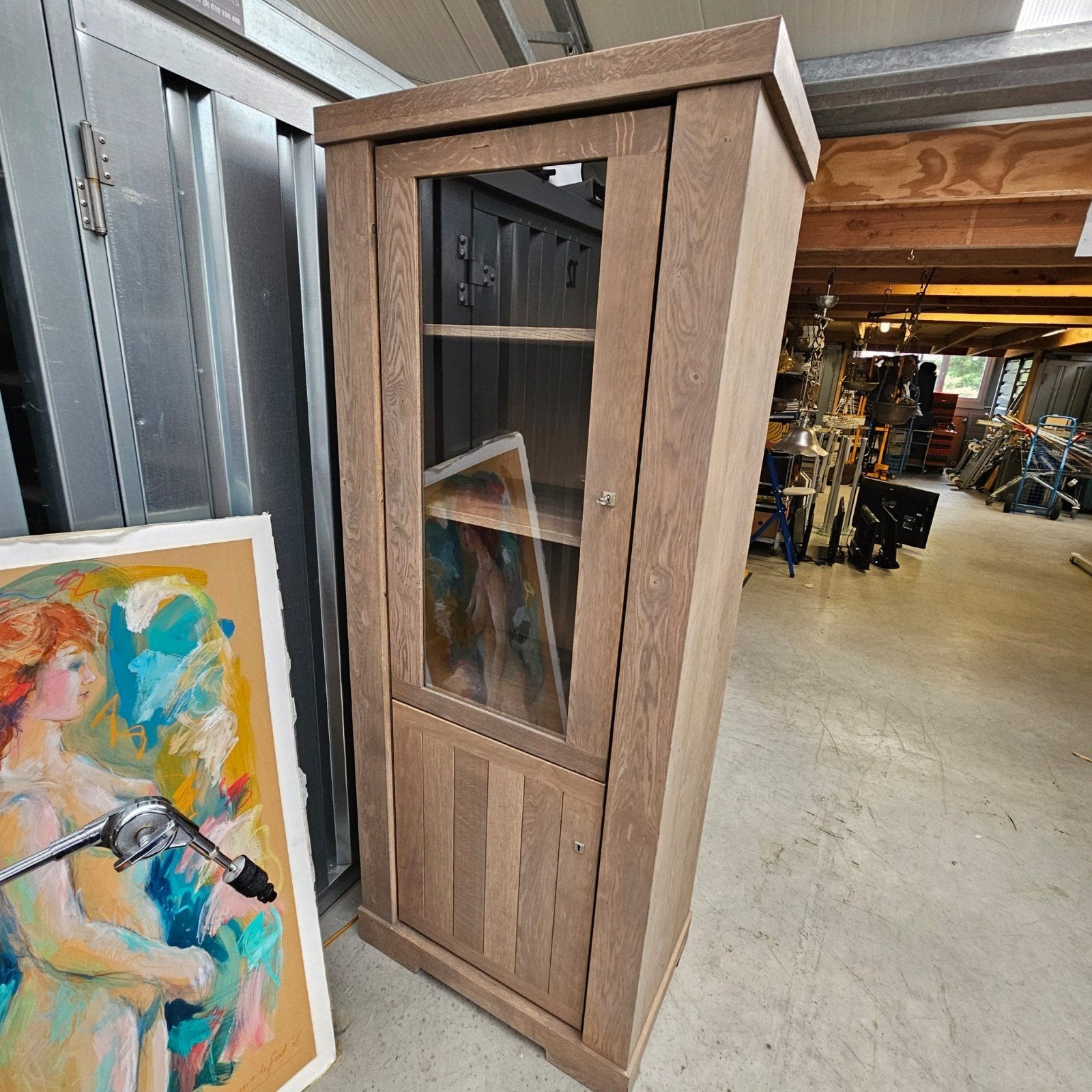 Nette kast bxdxh 79x47x198, Huis en Inrichting, Ophalen, Met deur(en), 50 tot 100 cm, Zo goed als nieuw