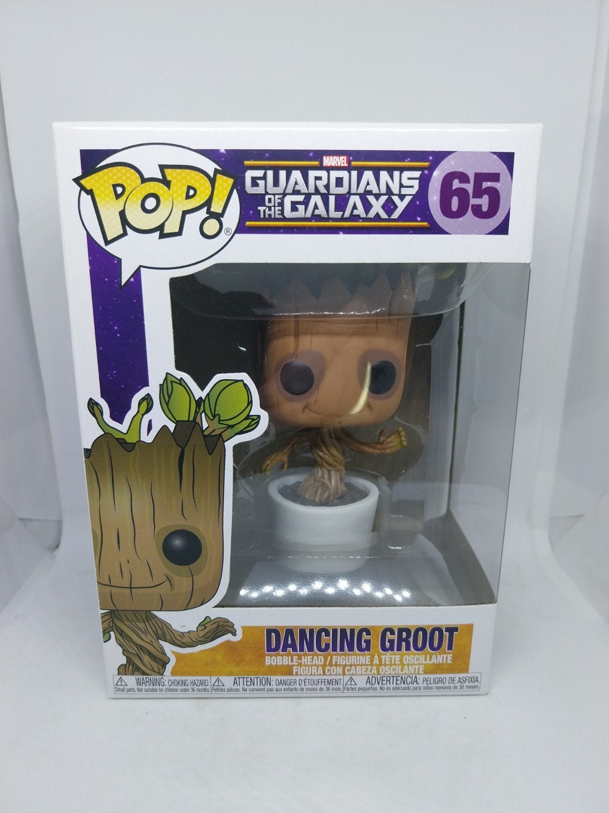 Funko Pop Marvel Guardians of the Galaxy #65 Dancing Groot, Ophalen of Verzenden, Nieuw