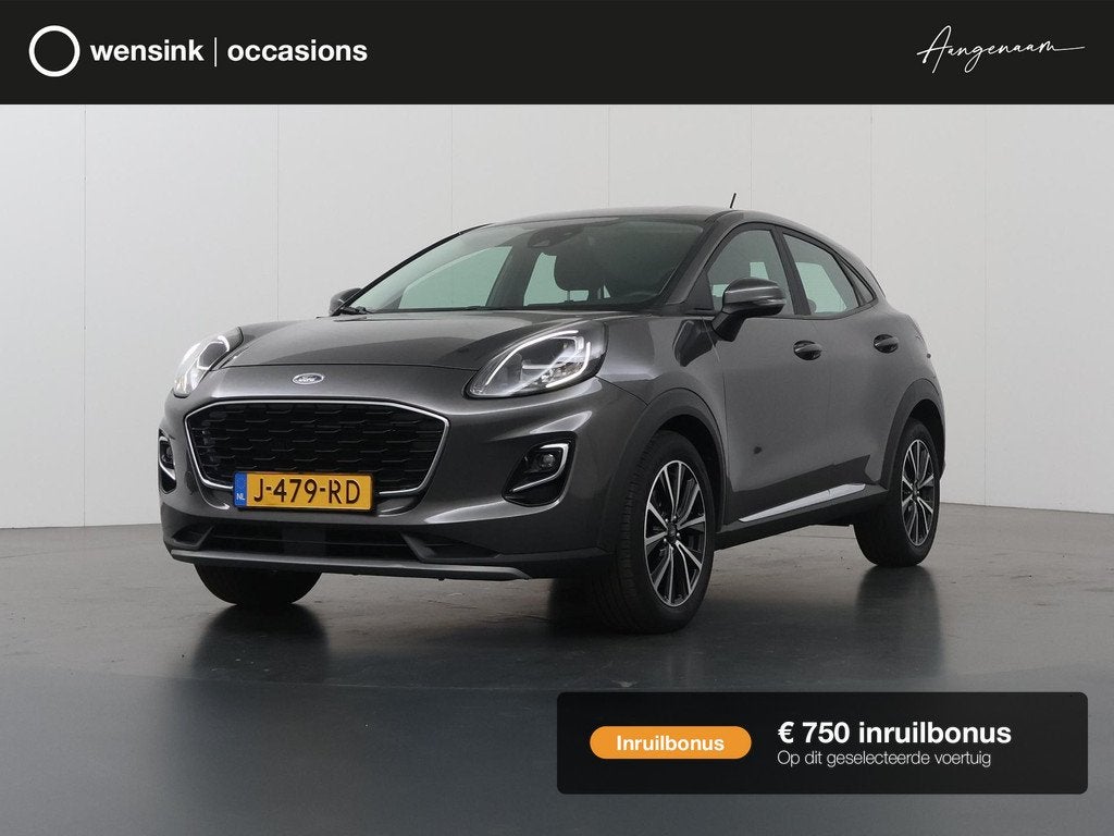 Ford Puma 1.0 EcoBoost Hybrid Titanium | Winterpakket | Clim, Auto's, Ford, Bedrijf, Te koop, Puma, ABS, Achteruitrijcamera, Airbags