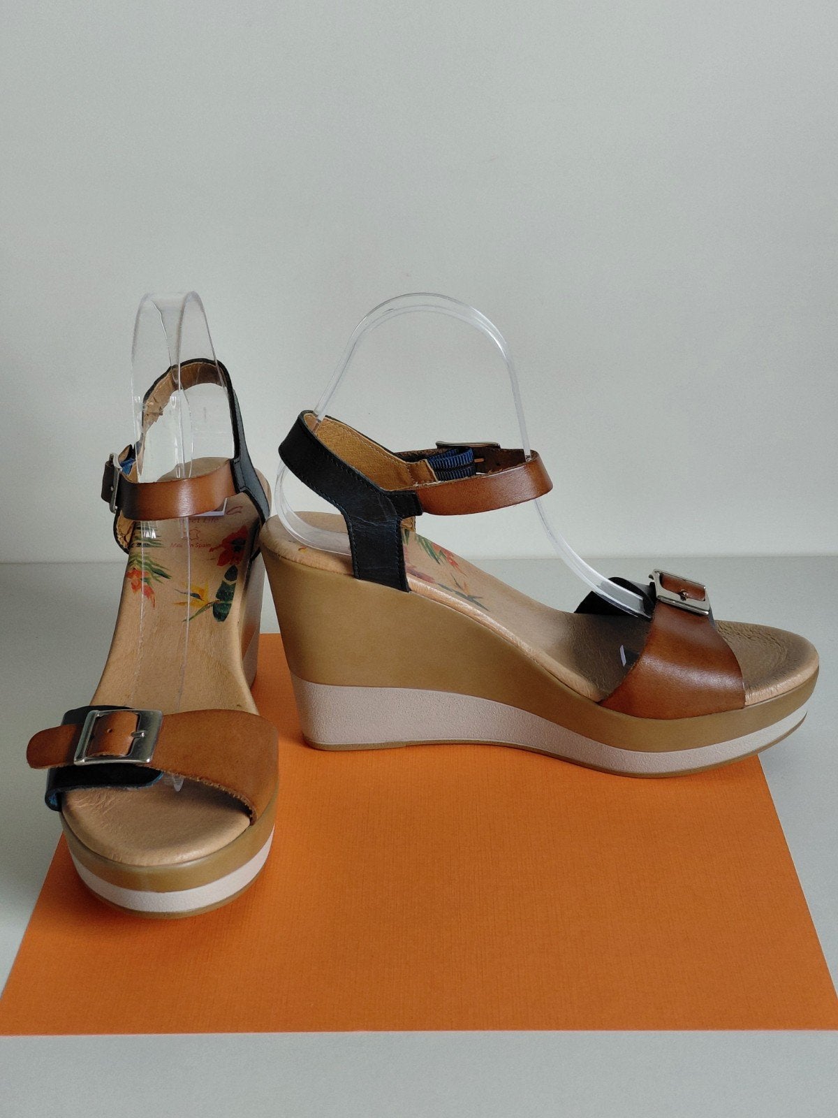 Mooie leren Marila sandalen 40, Overige kleuren, Zo goed als nieuw, Marila, Sandalen of Muiltjes