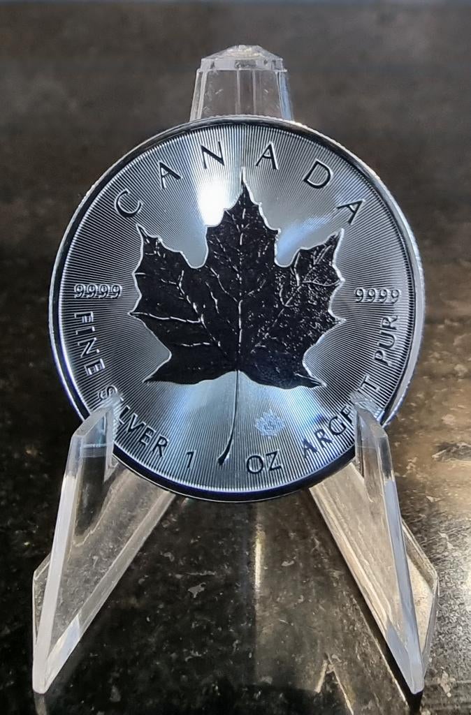 Maple Leaf 1 oz .9999 zilver, Ophalen of Verzenden, Zilver