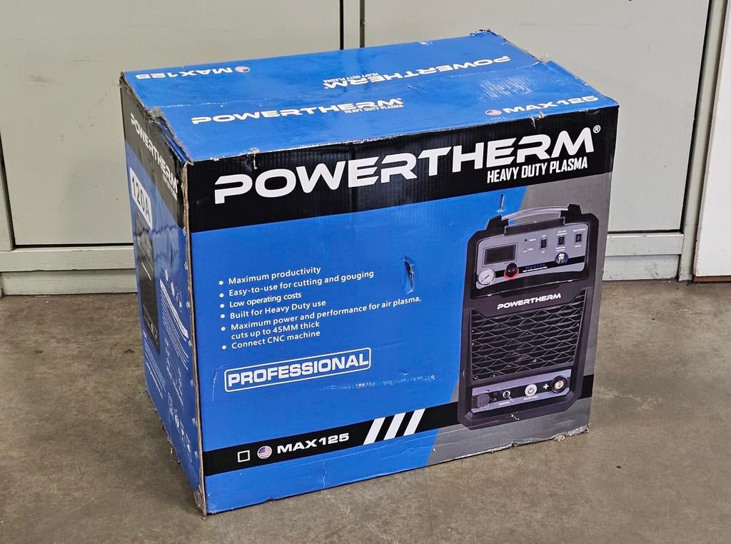 Powertherm MAX125 Heavy Duty Plasmasnijder, Ophalen, Nieuw, Overige typen