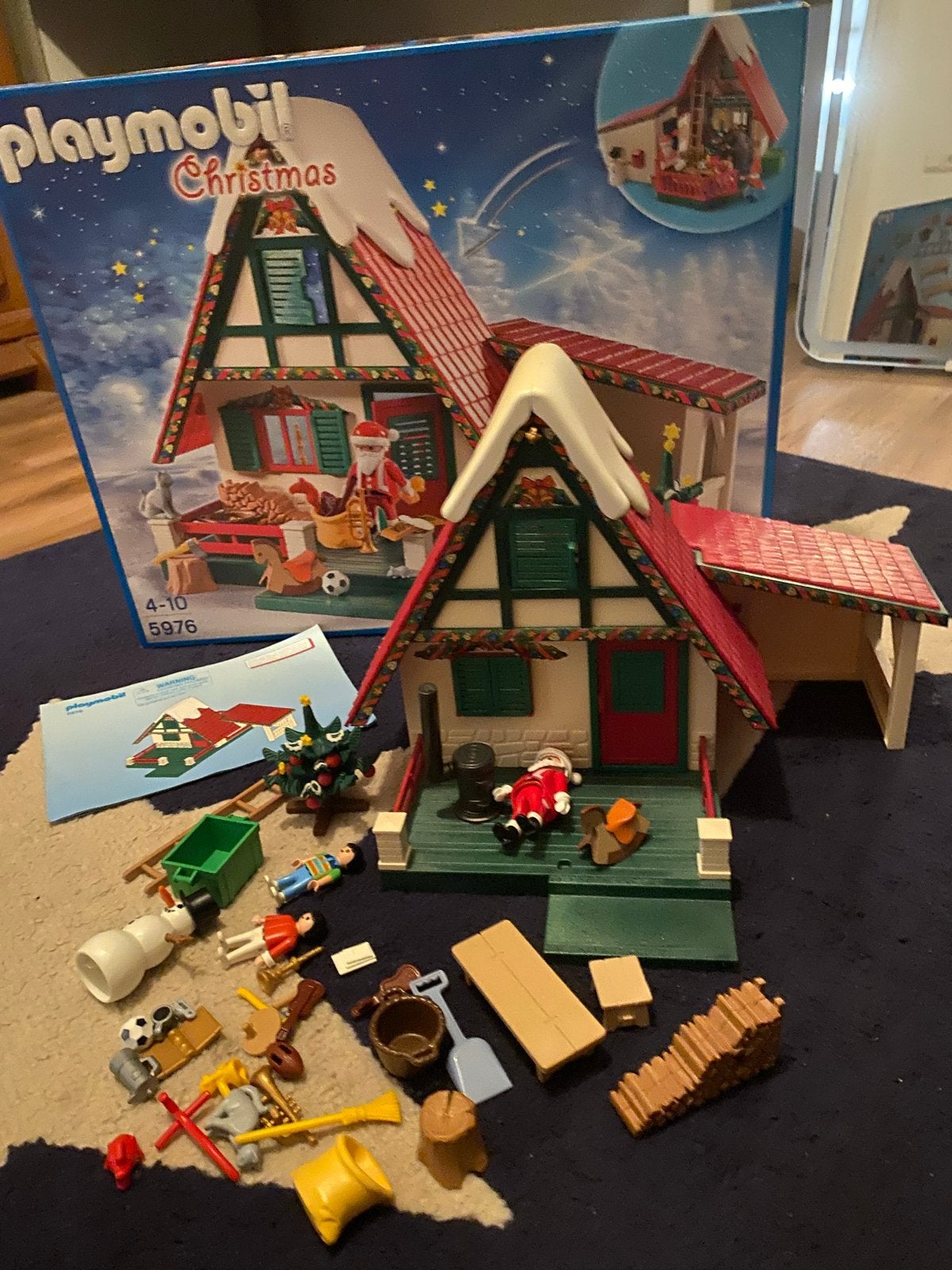 Playmobil Christmas Huis 5976 - Compleet met doos en instruc, Gebouw, Complete set, Ophalen of Verzenden, Zo goed als nieuw