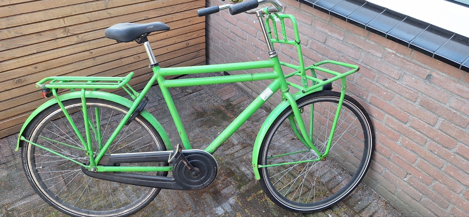 Heren/jongens fiets, Gebruikt, Velgrem, 53 tot 57 cm, Ophalen