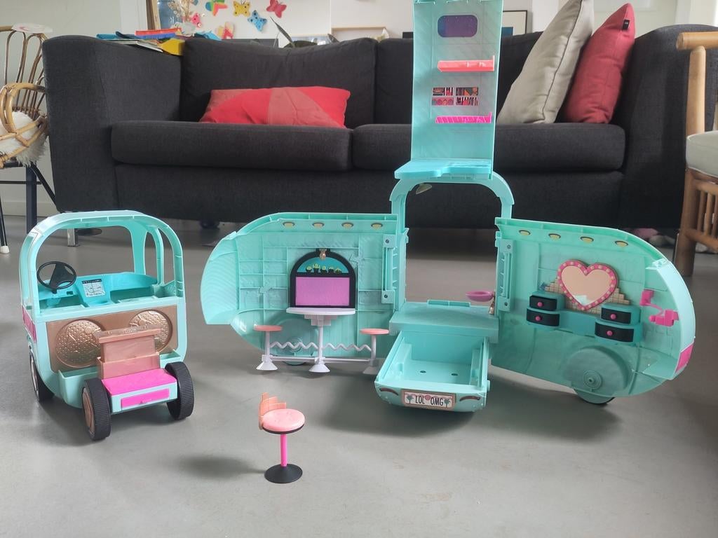 LOL camper, Kinderen en Baby's, Speelgoed | Poppenhuizen, Toebehoren, Ophalen