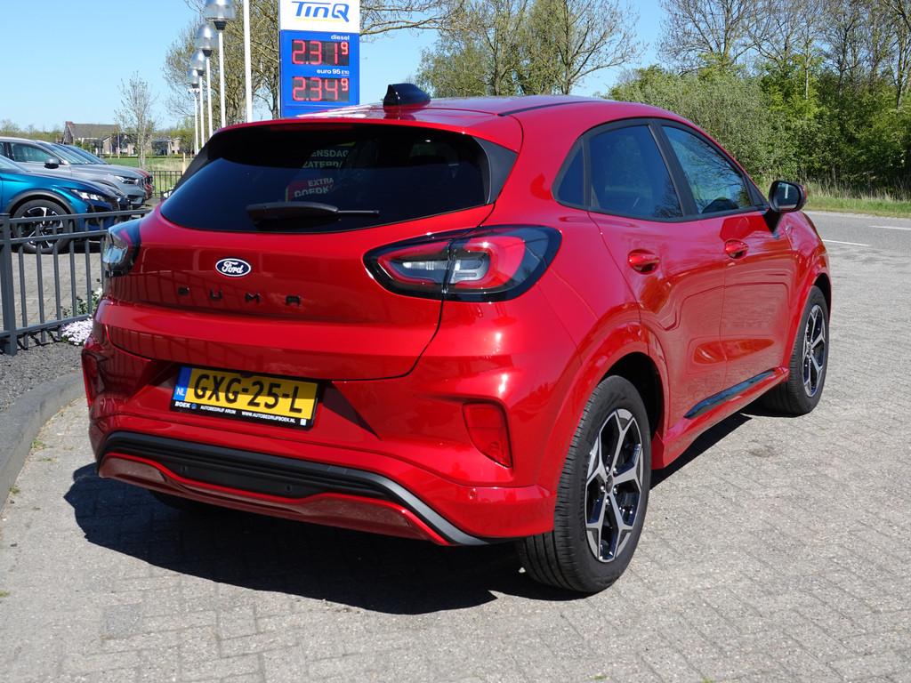 Ford Puma 1.0 EcoBoost Hybrid 125PK ST-Line LED | NAVI | ECC, Auto's, Euro 6, Origineel Nederlands, Hybride Elektrisch/Benzine