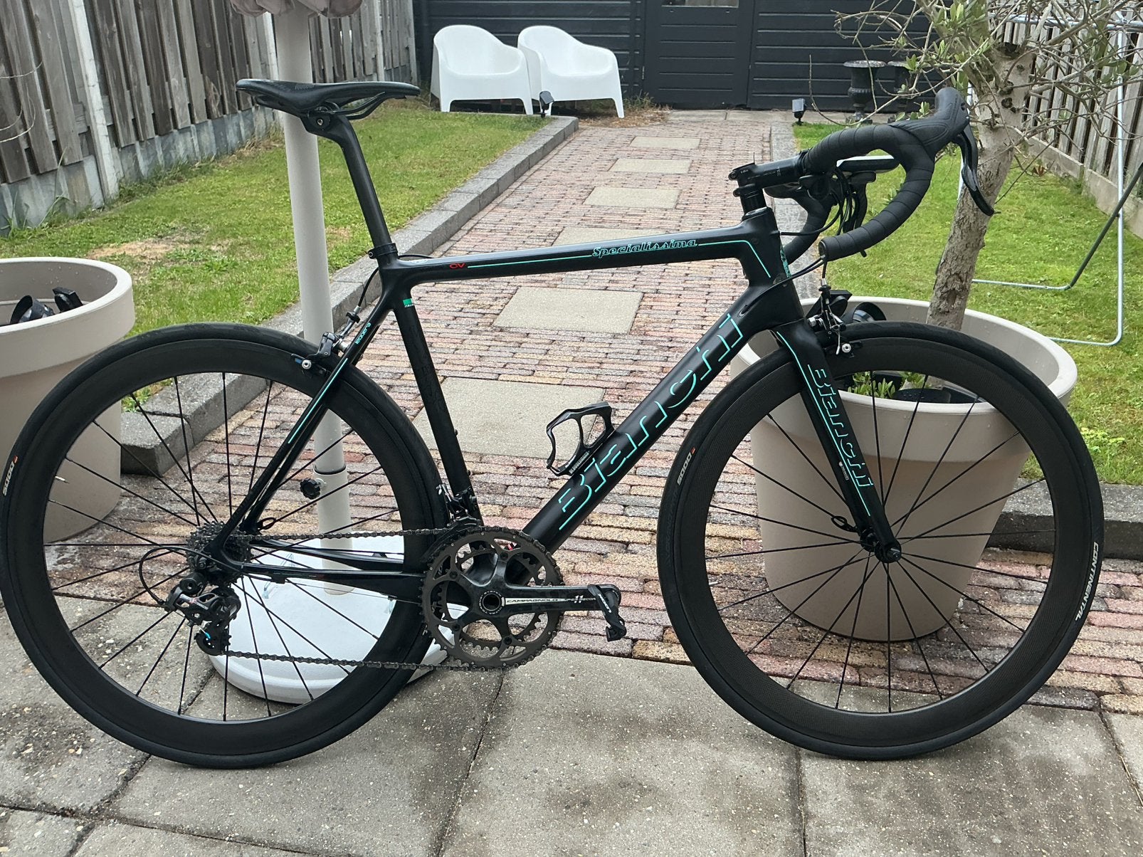Bianchi Specialissima  55 2017, Overige merken, 28 inch, Carbon, Velgrem