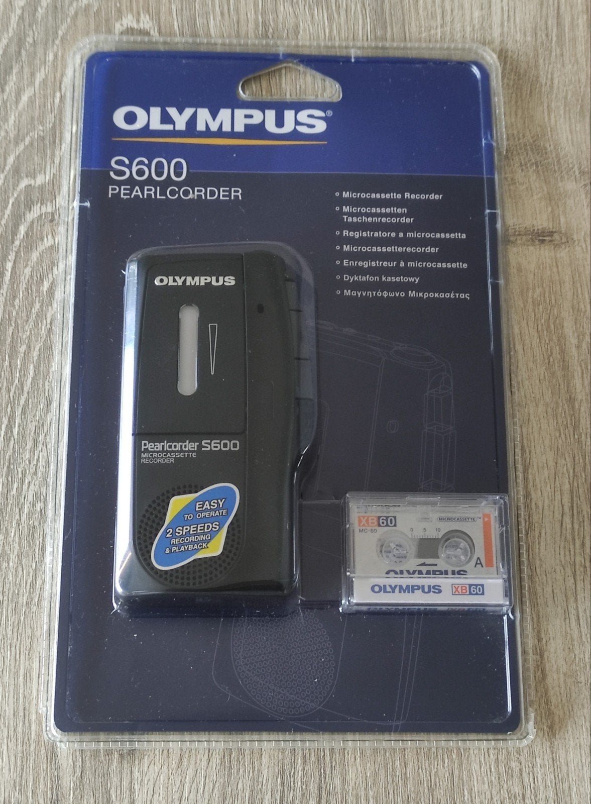 Olympus S600 Pearlcorder Microcassette Recorder Nieuw, Ophalen of Verzenden