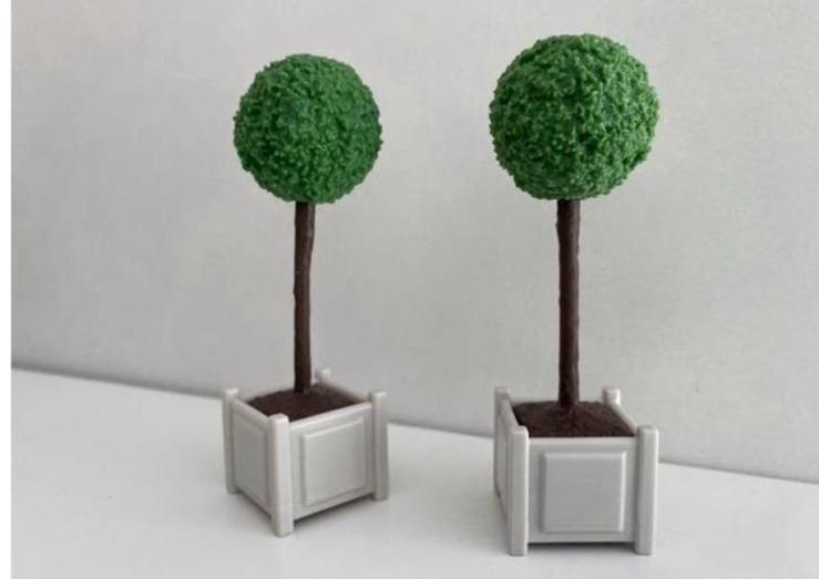 Schleich Buxus Bomen, Ophalen of Verzenden, Zo goed als nieuw, Paard, Beeldje of Figuurtje