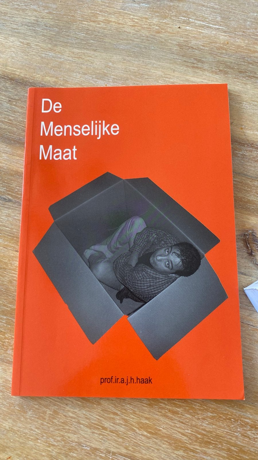 De Menselijke Maat - prof.ir.a.j.h.haak, Boeken, Ophalen of Verzenden, Zo goed als nieuw, Nederland