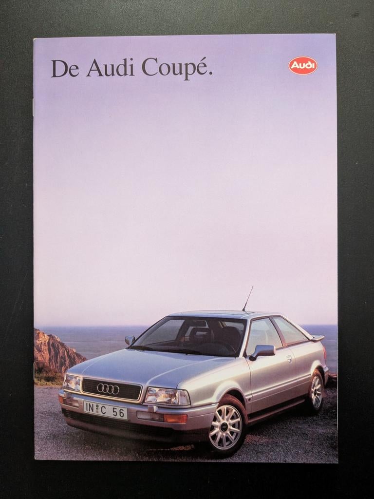 Brochure AUDI Coupé 1993, Ophalen of Verzenden, Zo goed als nieuw, Audi
