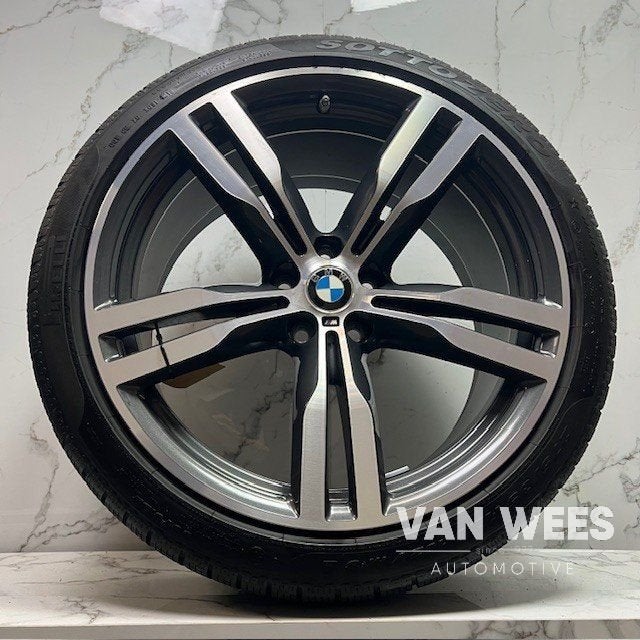 Bmw 6 7 Serie G11 G12 245/40/20 INCH STYLING 648 M Breedset, Gebruikt, -, -, Banden en Velgen