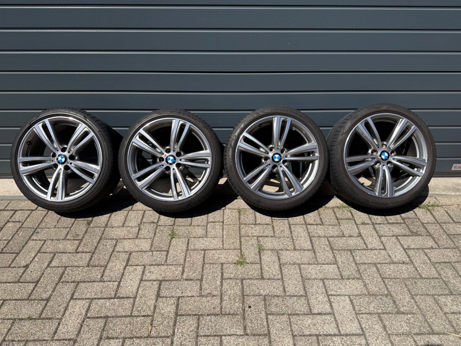 Bmw styling 442M velgen 19 inch breedset F30, 255 mm, Banden en Velgen, Zomerbanden, Ophalen