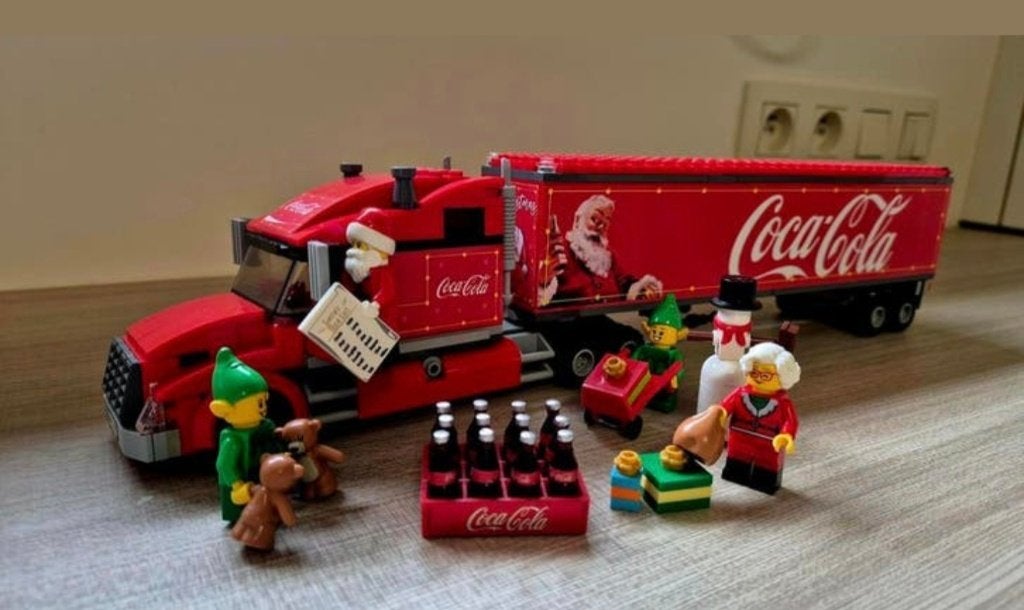 Lego MOC Coca-Cola Kersttruck Set 3221, Ophalen of Verzenden, Zo goed als nieuw
