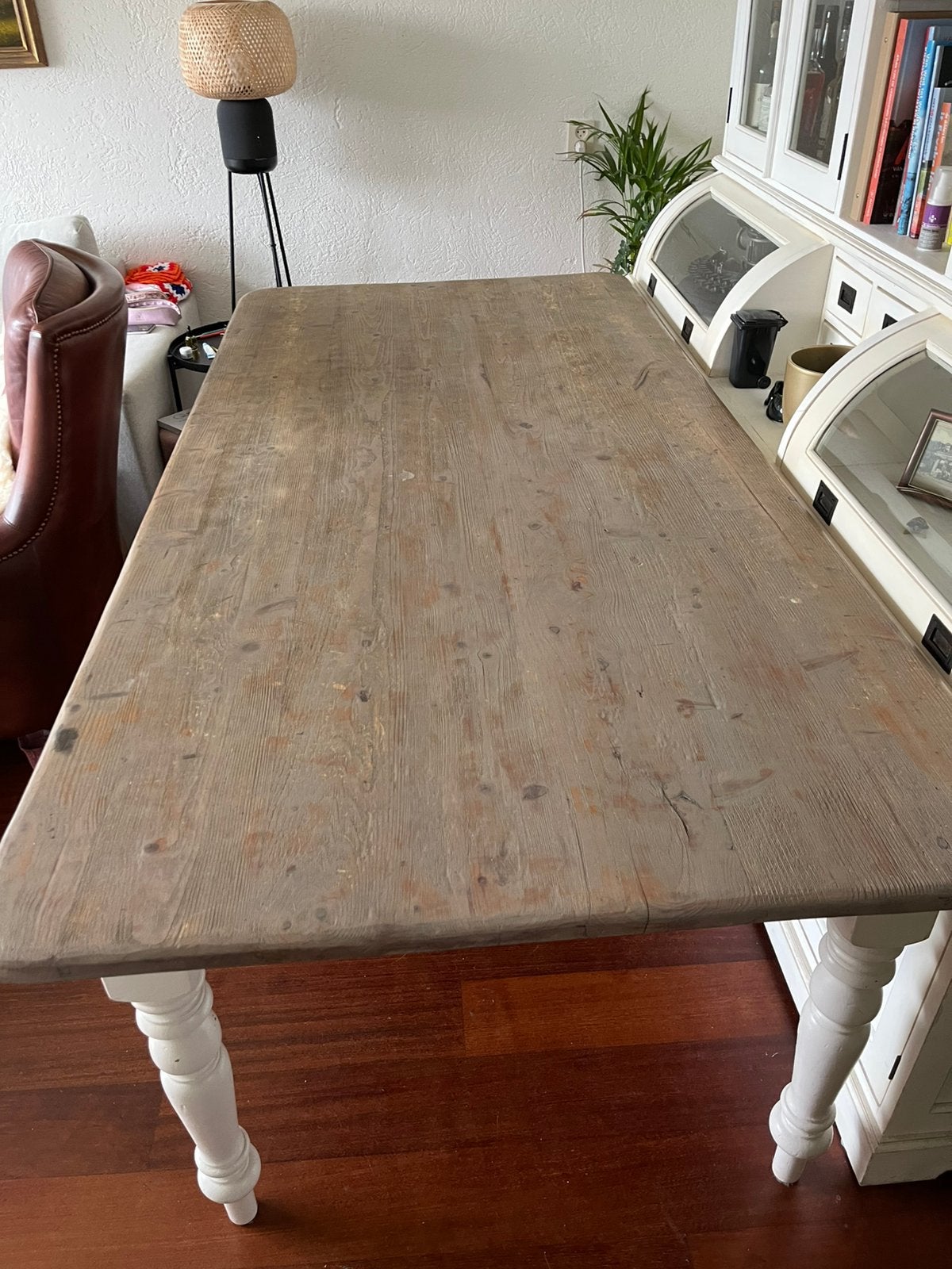 Eettafel 2.00 bij 97 cm, Huis en Inrichting, Tafels | Eettafels, Ophalen, Gebruikt, Rechthoekig, 50 tot 100 cm