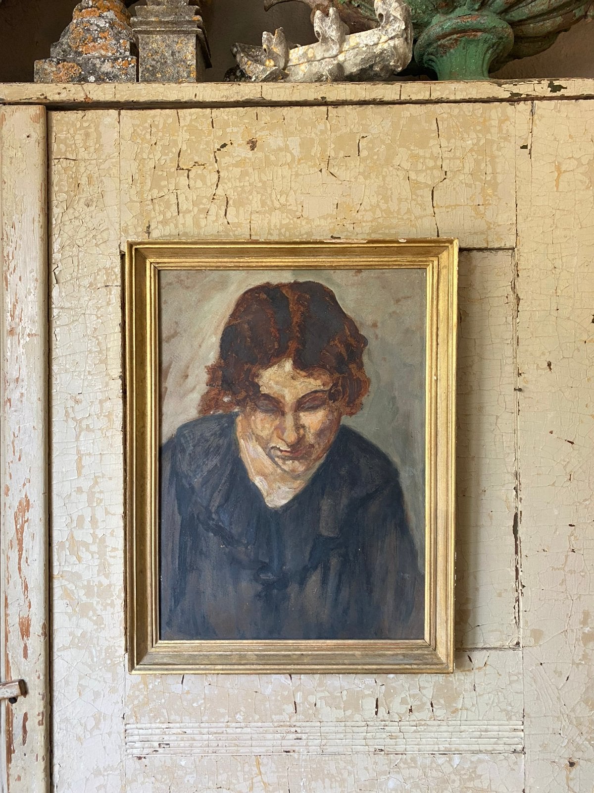 Antiek frans portret, Ophalen of Verzenden